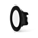 چراغ توکار مدل دنیز ـ قطر7.5 ـ بدنه مشکی